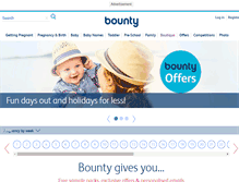 Tablet Screenshot of bounty.com