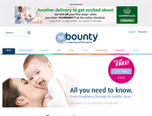 Tablet Screenshot of bounty.co.nz